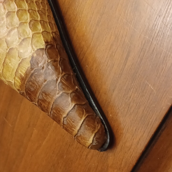 ALDO multi coloured reptile patterned heels - Picture 8 of 11